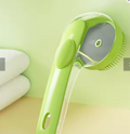 Cepillo de Baño Ergonómico para Mascotas con dispensador de Jabón.